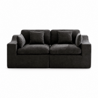 Niusonlan 2-Seater Chenille Cloud Modular Sofa