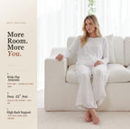 Niusonlan 2-Seater Chenille Cloud Modular Sofa